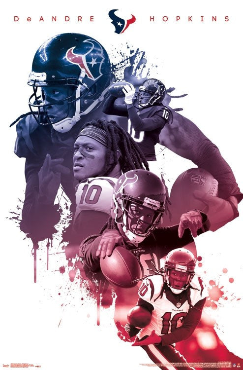 DeAndre Hopkins Houston Texans Poster Print - 22x34