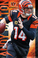 Cincinnati Bengals Andy Dalton Poster Print - 22x34