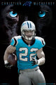 Christian McCaffrey Carolina Panthers Poster Print - 22x34