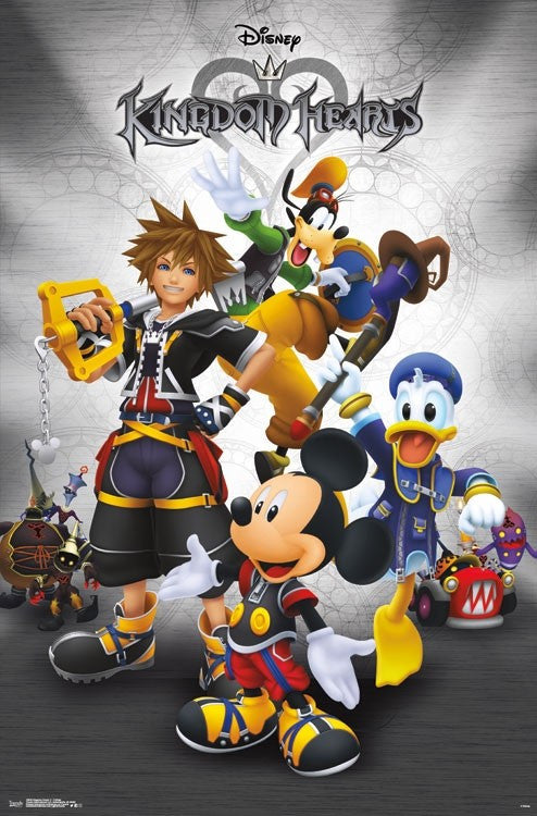 Kingdom Hearts 2 Collage Poster Print - 22x34
