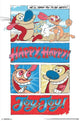 Ren & Stimpy Poster Print - Classic Nick Toons Art