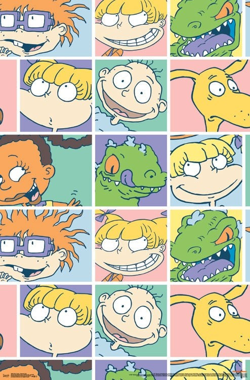 Nick Toons Rugrats Grid Poster Print - 22x34