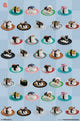 Sushi Cat - Grid Poster Print (22x34) | Posterazzi