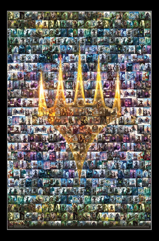 Magic The Gathering Collage Poster Print - 22x34