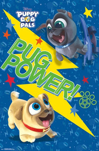 Puppy Dog Pals - Pug Power Rolled Poster Print