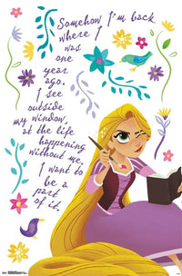 Tangled - Thoughts Poster Print | Colorful Home Décor