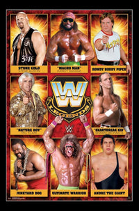 WWE Legends - Group 17 Rolled Poster Print 22x34