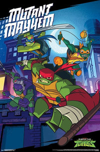 Rise of the Teenage Mutant Ninja Turtles Mayhem Poster Print