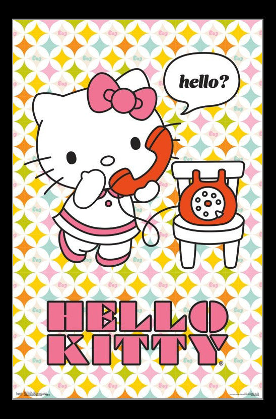 Hello Kitty - Hello Poster Print (22x34) - Rolled Poster
