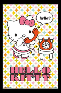 Hello Kitty - Hello Poster Print (22x34) - Rolled Poster