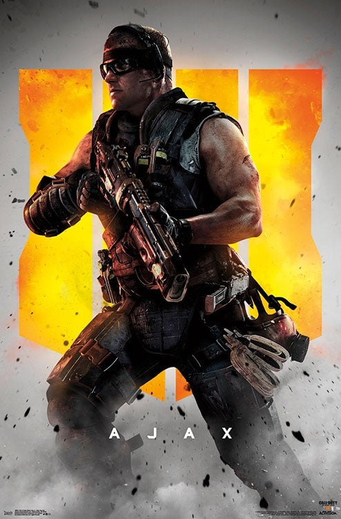 Call of Duty: Black Ops 4 - Ajax Key Art Rolled Poster Print
