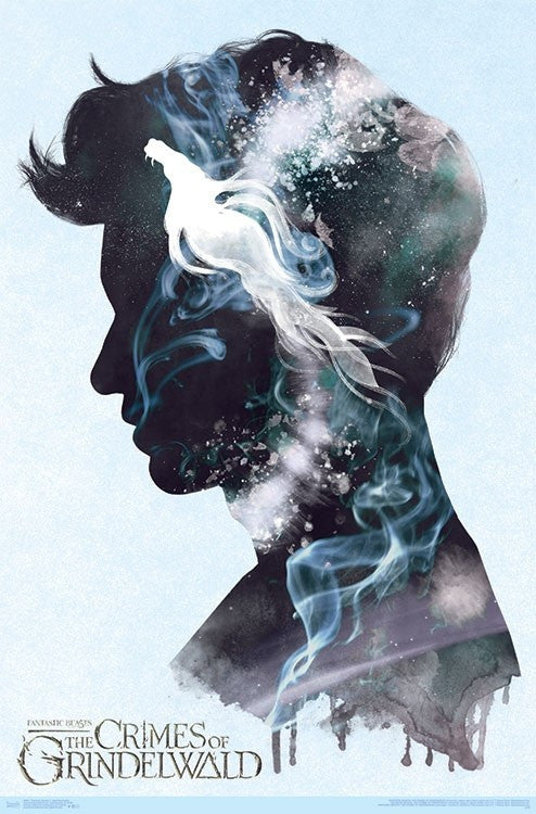 Fantastic Beasts 2 - Newt Illustration Rolled Poster Print
