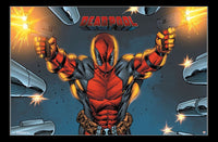 Deadpool Target Poster Print - 34x22 Rolled Art Print