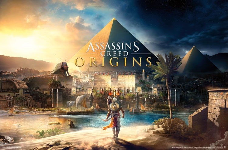 Assassin's Creed Origins Landscape Poster Print 34x22