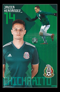 Javier Hernandez Mexico National Soccer Team Poster Print
