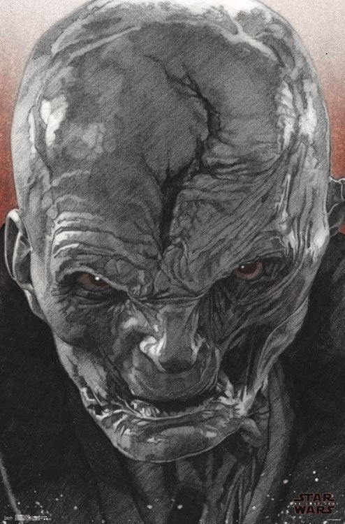 Star Wars: The Last Jedi - Snoke Rolled Poster Print