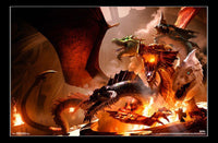 Dungeons and Dragons Tiamat Poster Print - 34x22