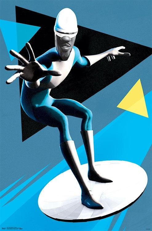 The Incredibles 2 Frozone Poster Print - 22x34