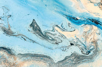 Frost - Marble Rolled Poster Print (34x22)