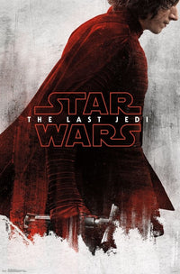Star Wars: The Last Jedi - Red Kylo Rolled Poster Print