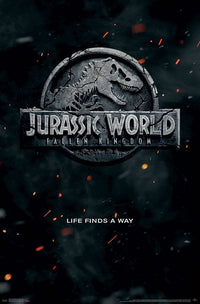 Jurassic World 2 Teaser Logo Poster Print - 22x34