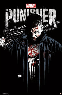 The Punisher Key Art Poster Print 22x34 - vibrant action poster