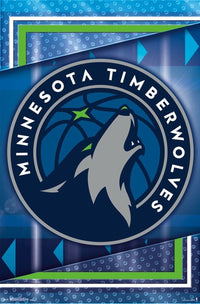 Minnesota Timberwolves Logo Poster Print - 22x34