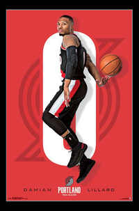 Damian Lillard Portland Trail Blazers Poster Print (22x34)