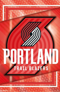 Portland Trail Blazers Logo Poster Print (22x34)