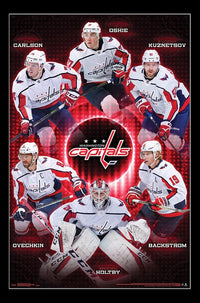 Washington Capitals Team Poster Print - 22x34