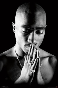 Tupac Shakur Praying Poster Print - 22x34 Rolled Art