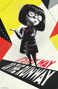 The Incredibles 2 Edna Poster Print - 22x34 Rolled Poster