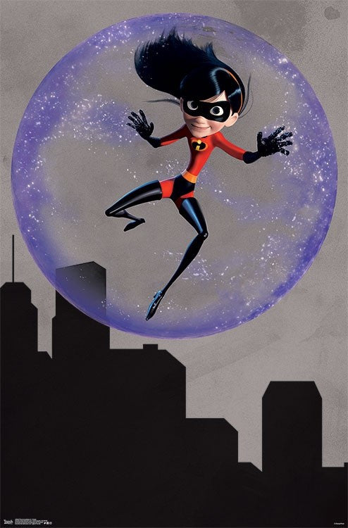 The Incredibles 2 Violet Poster Print - 22x34
