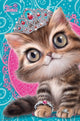 Animal Club Kitten Tiara Poster Print - 22x34