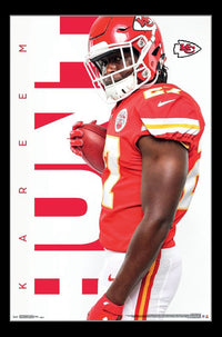 Kareem Hunt Kansas City Chiefs Poster Print (22x34)