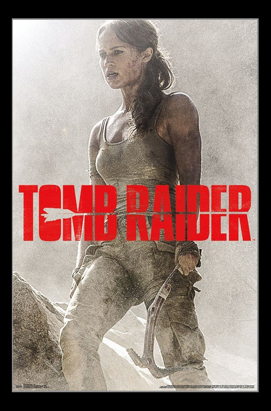Tomb Raider Axe Poster Print - 22x34 Rolled Poster