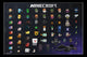 Minecraft Sprites 2.0 Rolled Poster Print - 34x22