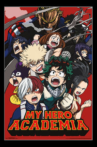 My Hero Academia - Key Art 2 Rolled Poster Print