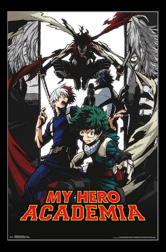 My Hero Academia Stain Poster Print - 22x34