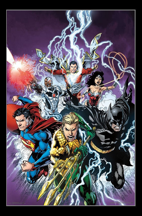 Justice League - Bolt Poster Print 22x34