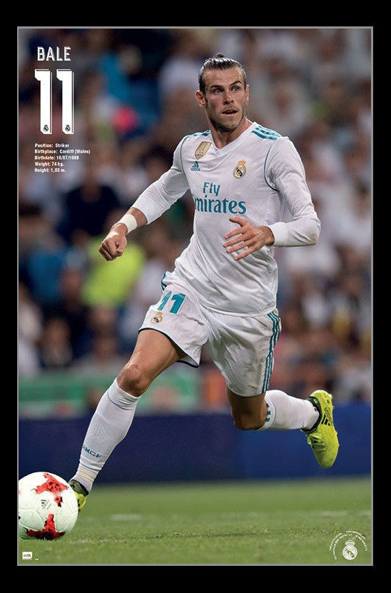Gareth Bale Real Madrid Poster Print - 22x34 Rolled Poster