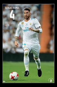 Sergio Ramos Real Madrid Poster Print - 22x34
