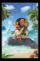 Moana High Five Rolled Poster Print - Perfect for Home Decor