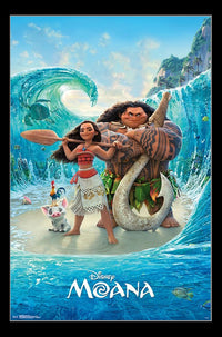 Moana Ocean Floor Poster Print - Perfect for Home Décor