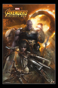 Avengers: Infinity War - Evil Group Rolled Poster Print
