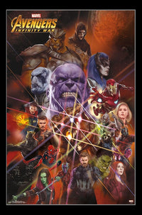 Avengers: Infinity War Universe Poster Print - 22x34