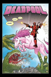 Deadpool Unicorn Poster Print - Fun and Whimsical Decor