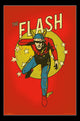 The Flash Vintage Poster Print - 22x34 Rolled Art