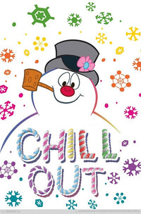 Frosty The Snowman Chill Out Poster Print 22x34