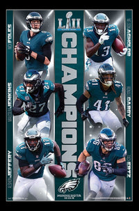 Super Bowl LII Champions Poster Print - 22x34